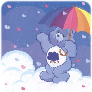 rain cloud care bear